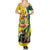 Personalized Canada Saskatchewan Province Summer Maxi Dress Multis e Gentibus Vires