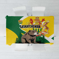 Canada Saskatchewan Province Tablecloth Multis e Gentibus Vires