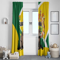 Canada Saskatchewan Province Window Curtain Multis e Gentibus Vires