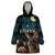 Australia Easter 2024 Wearable Blanket Hoodie Bunny With Aboriginal Eggs At Starry Night