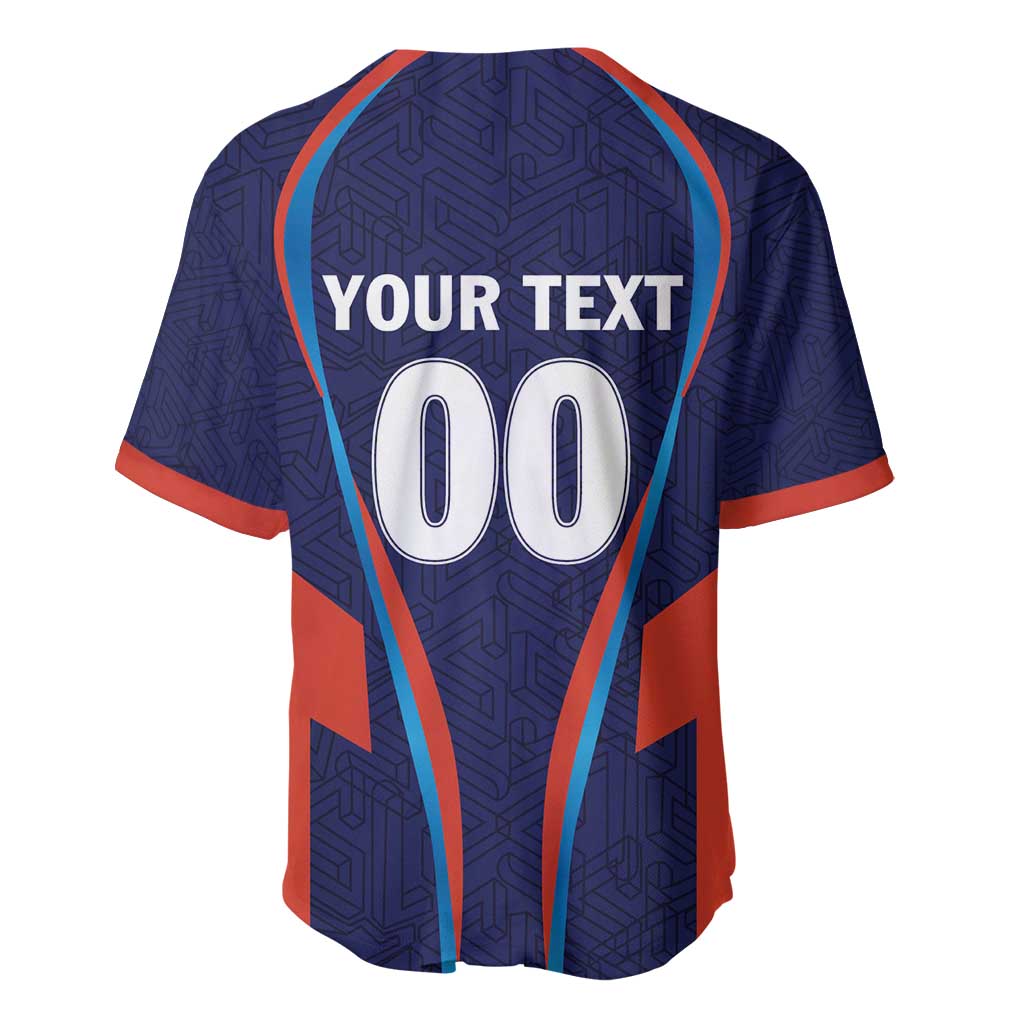 Custom Lucknow 2025 Cricket Super Giants Baseball Jersey Hum Aa Rahe Hai