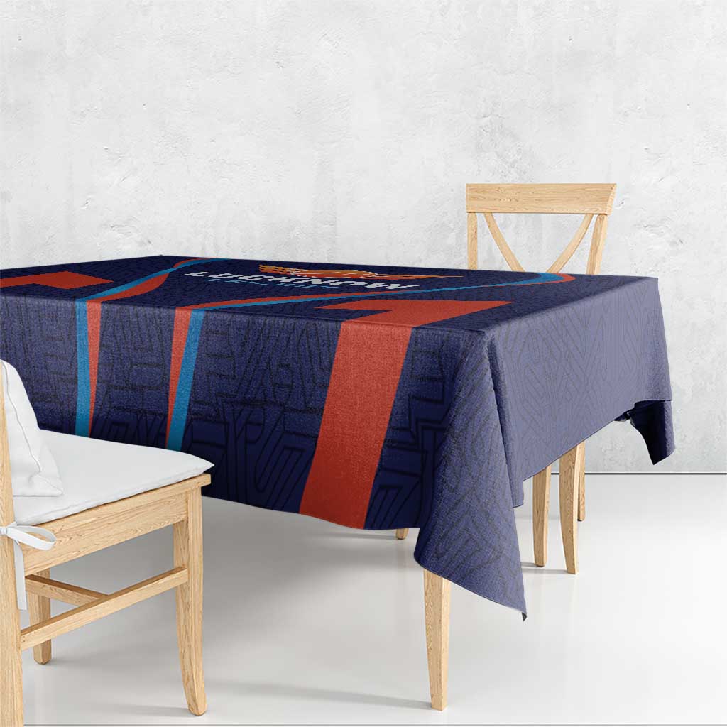 Lucknow 2025 Cricket Super Giants Tablecloth Hum Aa Rahe Hai