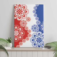 Paraguay Nanduti Traditional Lace Stylized Canvas Wall Art