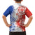 Paraguay Nanduti Traditional Lace Stylized Family Matching Long Sleeve Bodycon Dress and Hawaiian Shirt
