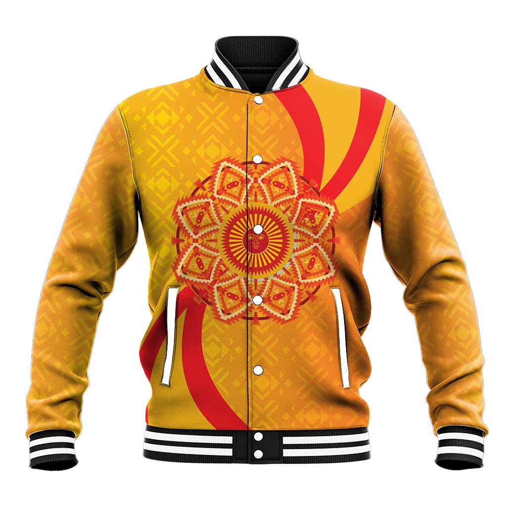 Inti Raymi Baseball Jacket Inca Empire Spirit
