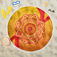 Inti Raymi Beach Blanket Inca Empire Spirit