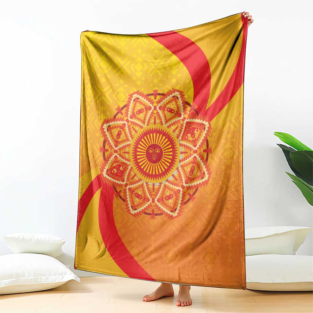 Inti Raymi Blanket Inca Empire Spirit