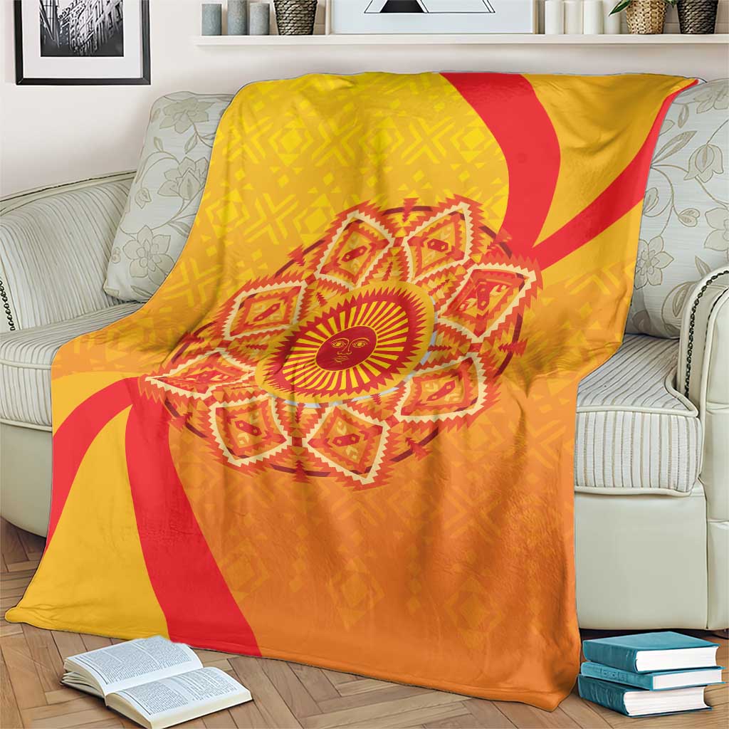 Inti Raymi Blanket Inca Empire Spirit