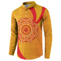 Inti Raymi Button Sweatshirt Inca Empire Spirit