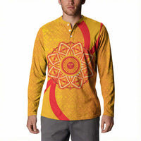 Inti Raymi Button Sweatshirt Inca Empire Spirit