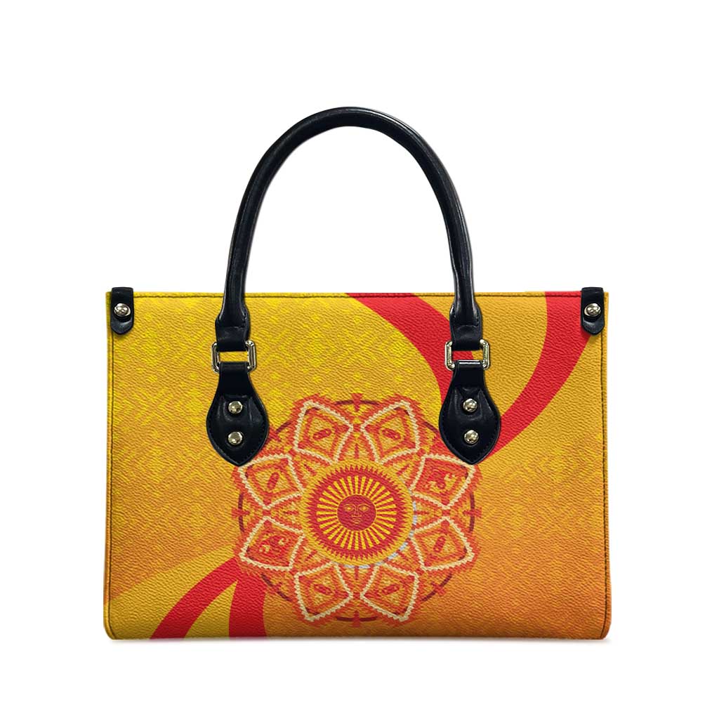 Inti Raymi Leather Bag Inca Empire Spirit