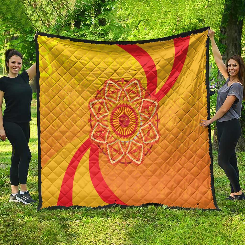 Inti Raymi Quilt Inca Empire Spirit