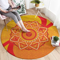 Inti Raymi Round Carpet Inca Empire Spirit