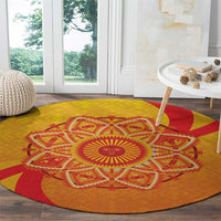 Inti Raymi Round Carpet Inca Empire Spirit