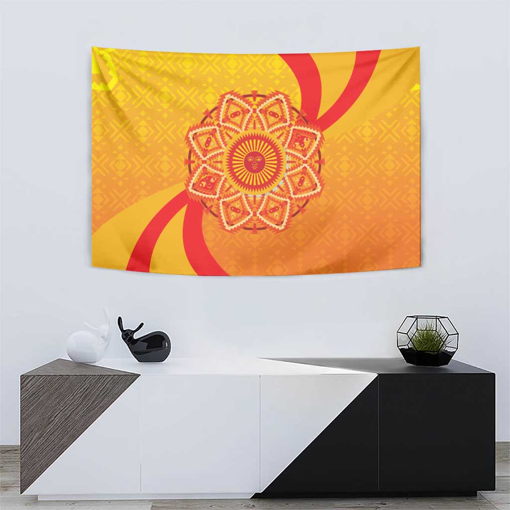 Inti Raymi Tapestry Inca Empire Spirit