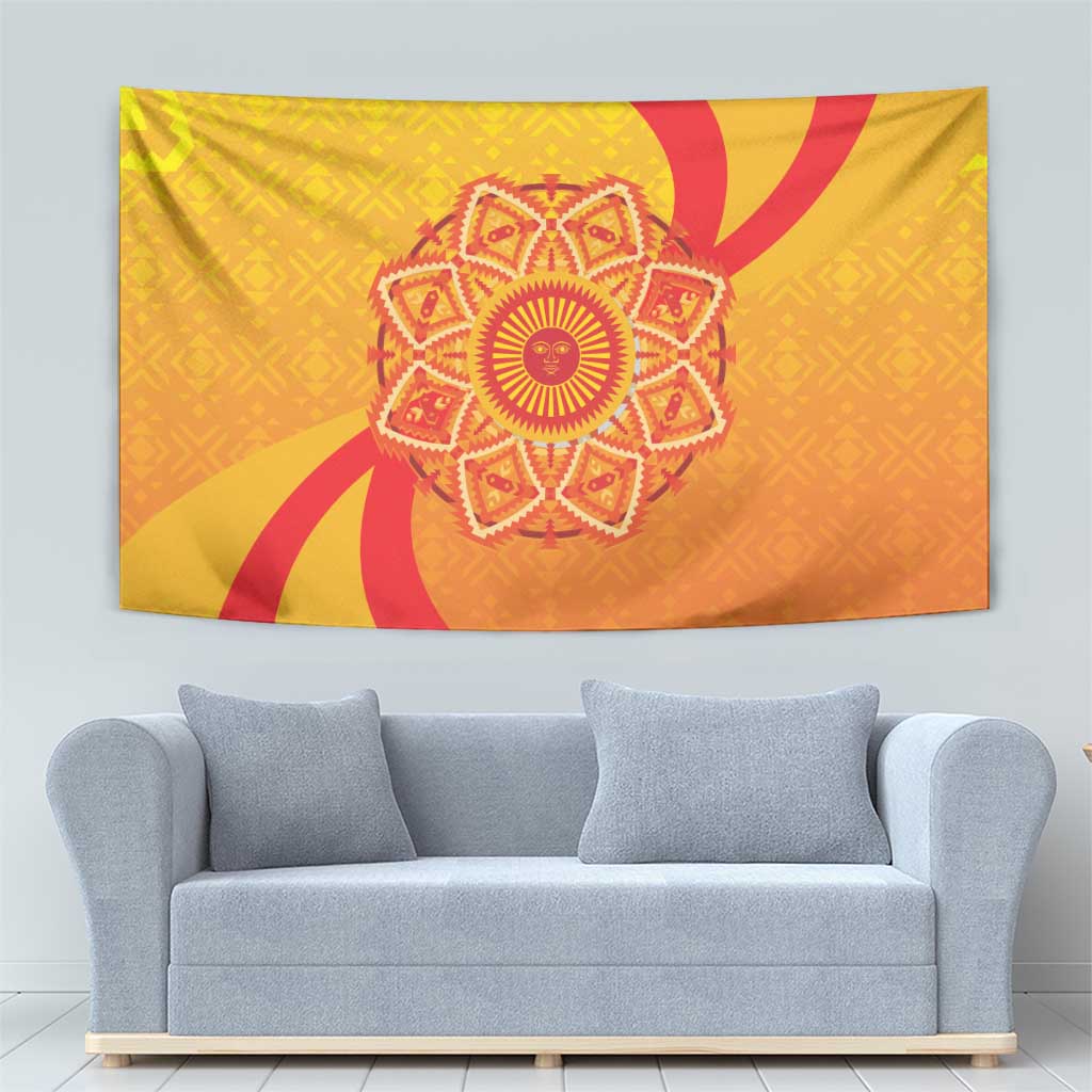 Inti Raymi Tapestry Inca Empire Spirit
