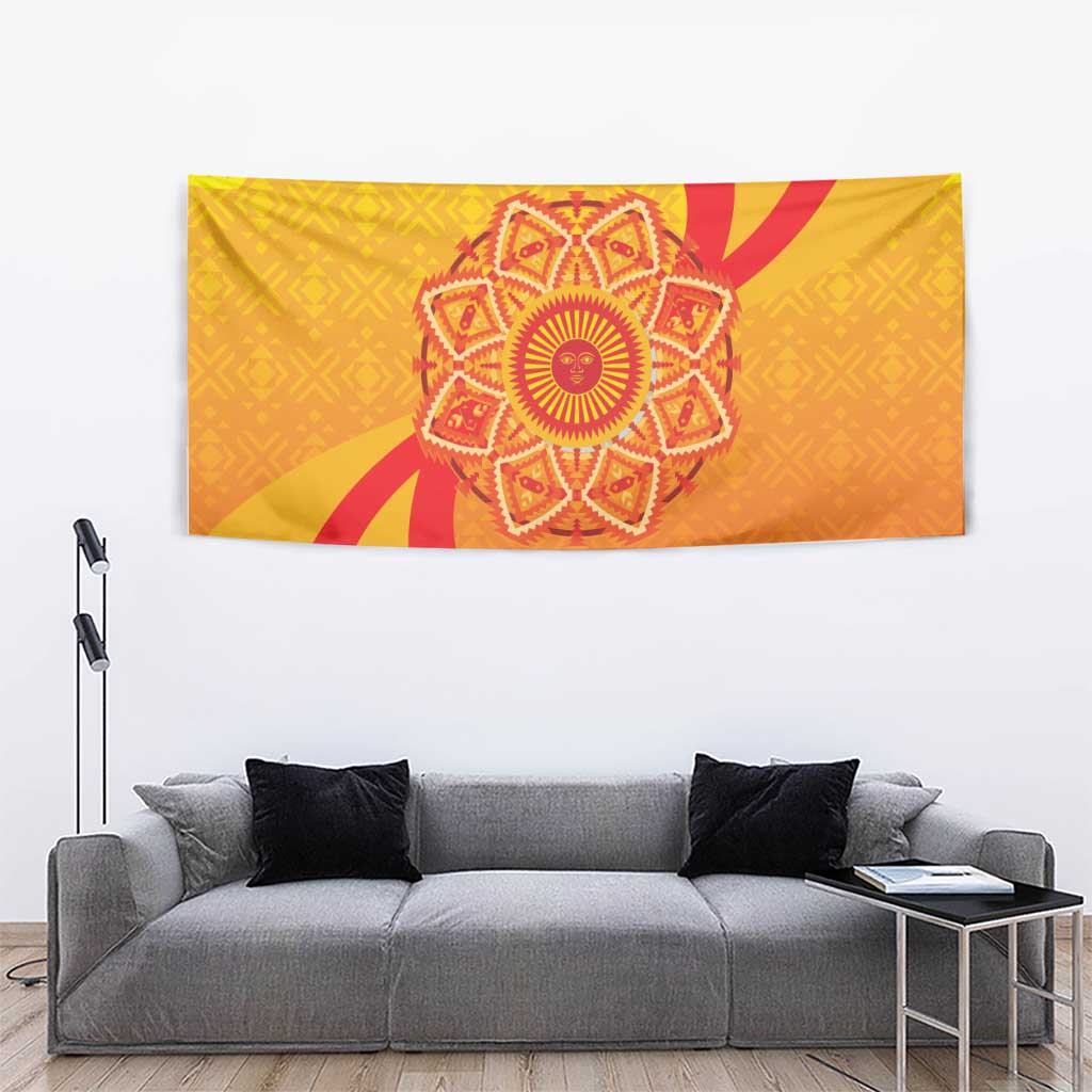 Inti Raymi Tapestry Inca Empire Spirit