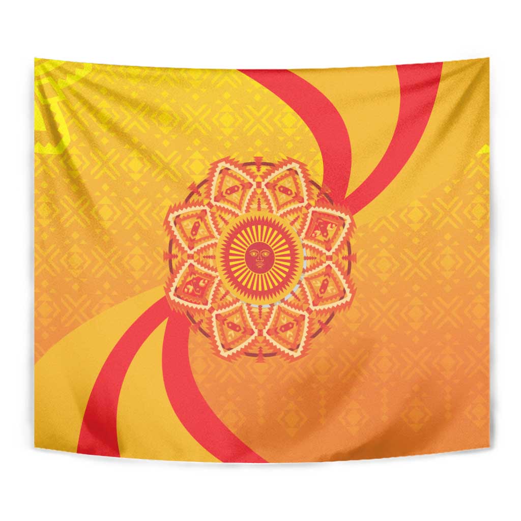 Inti Raymi Tapestry Inca Empire Spirit