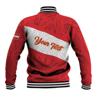 Personalized Peru Inti Baseball Jacket 1822 Flag Stylized