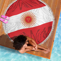 Peru Inti Beach Blanket 1822 Flag Stylized