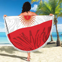 Peru Inti Beach Blanket 1822 Flag Stylized