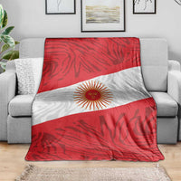 Peru Inti Blanket 1822 Flag Stylized