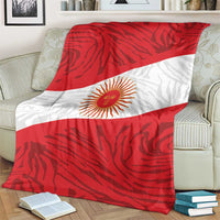 Peru Inti Blanket 1822 Flag Stylized