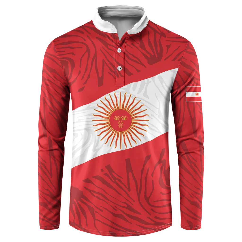 Personalized Peru Inti Button Sweatshirt 1822 Flag Stylized