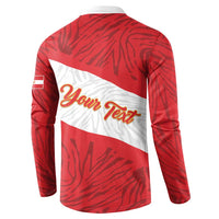 Personalized Peru Inti Button Sweatshirt 1822 Flag Stylized