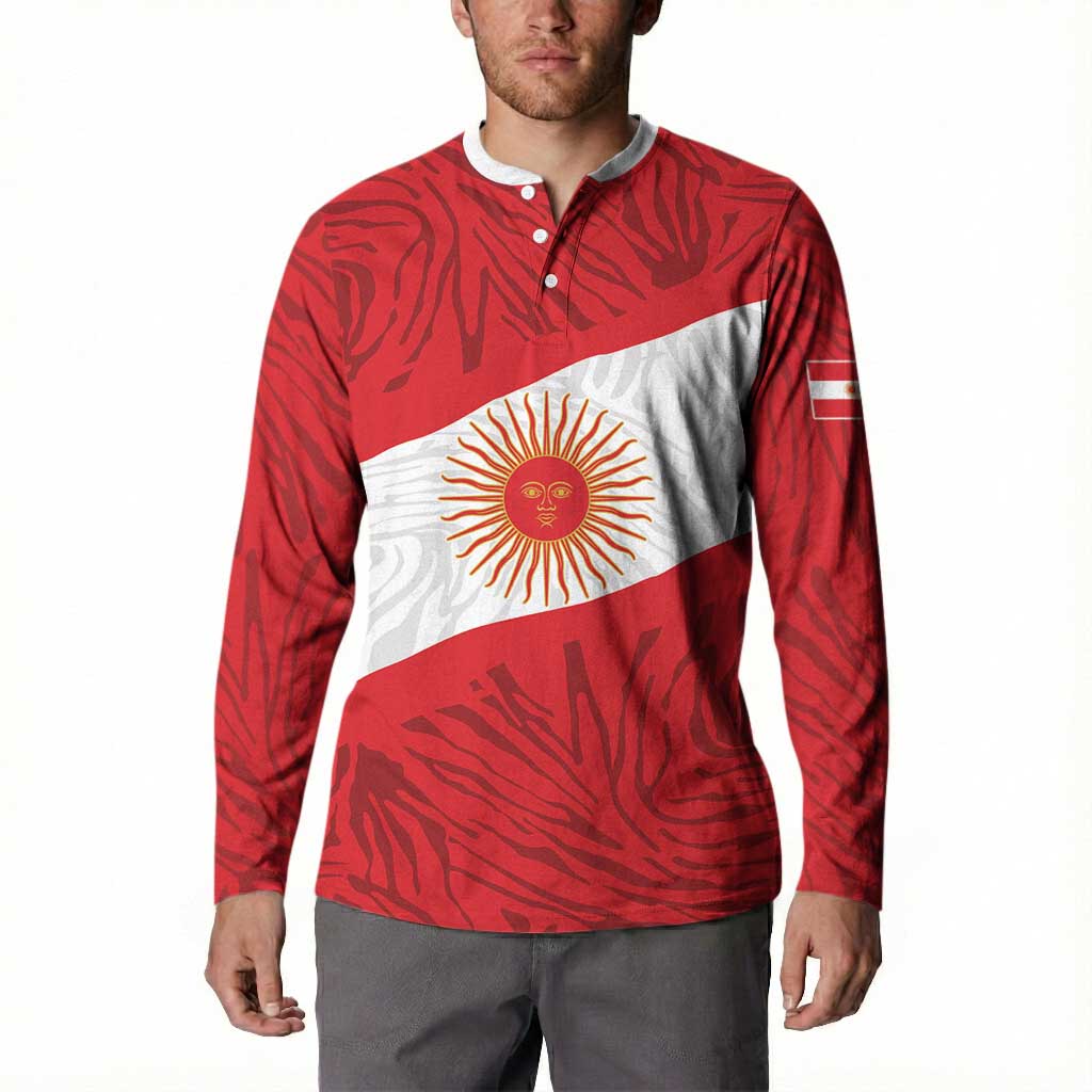 Personalized Peru Inti Button Sweatshirt 1822 Flag Stylized