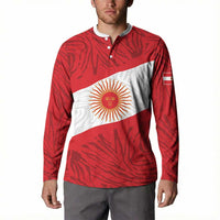 Personalized Peru Inti Button Sweatshirt 1822 Flag Stylized