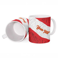 Personalized Peru Inti Ceramic Mug 1822 Flag Stylized