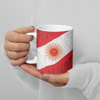 Personalized Peru Inti Ceramic Mug 1822 Flag Stylized