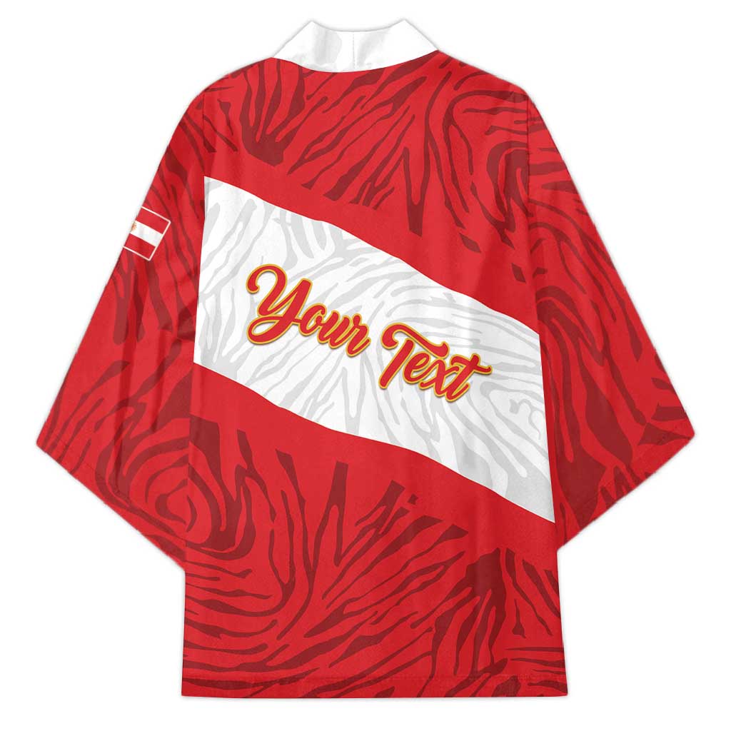 Personalized Peru Inti Kimono 1822 Flag Stylized