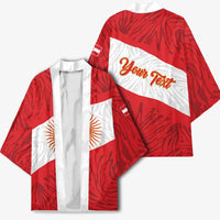 Personalized Peru Inti Kimono 1822 Flag Stylized