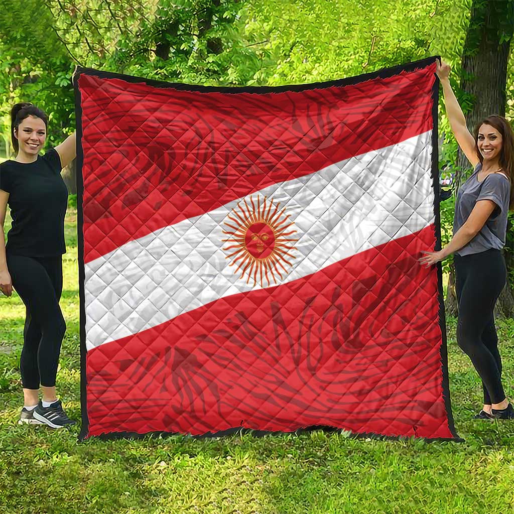 Peru Inti Quilt 1822 Flag Stylized