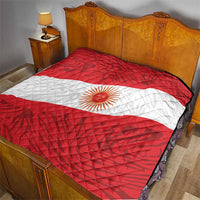 Peru Inti Quilt 1822 Flag Stylized