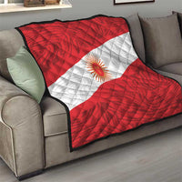 Peru Inti Quilt 1822 Flag Stylized