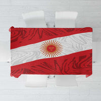 Peru Inti Tablecloth 1822 Flag Stylized