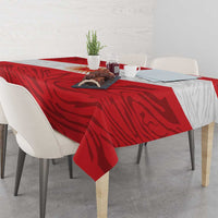 Peru Inti Tablecloth 1822 Flag Stylized
