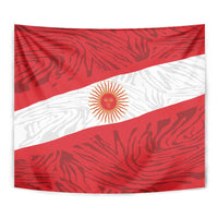 Peru Inti Tapestry 1822 Flag Stylized