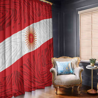 Peru Inti Window Curtain 1822 Flag Stylized