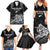 Custom New Zealand 2024 Rugby Family Matching Summer Maxi Dress and Hawaiian Shirt Silver Fern Aotearoa Kiwi - Wonder Print Shop