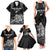 Custom New Zealand 2024 Rugby Family Matching Tank Maxi Dress and Hawaiian Shirt Silver Fern Aotearoa Kiwi - Wonder Print Shop