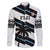 Custom Fiji 2024 Rugby Family Matching Off Shoulder Short Dress and Hawaiian Shirt Fijian Tapa Pattern - Wonder Print Shop