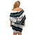 Custom Fiji 2024 Rugby Family Matching Off Shoulder Short Dress and Hawaiian Shirt Fijian Tapa Pattern - Wonder Print Shop