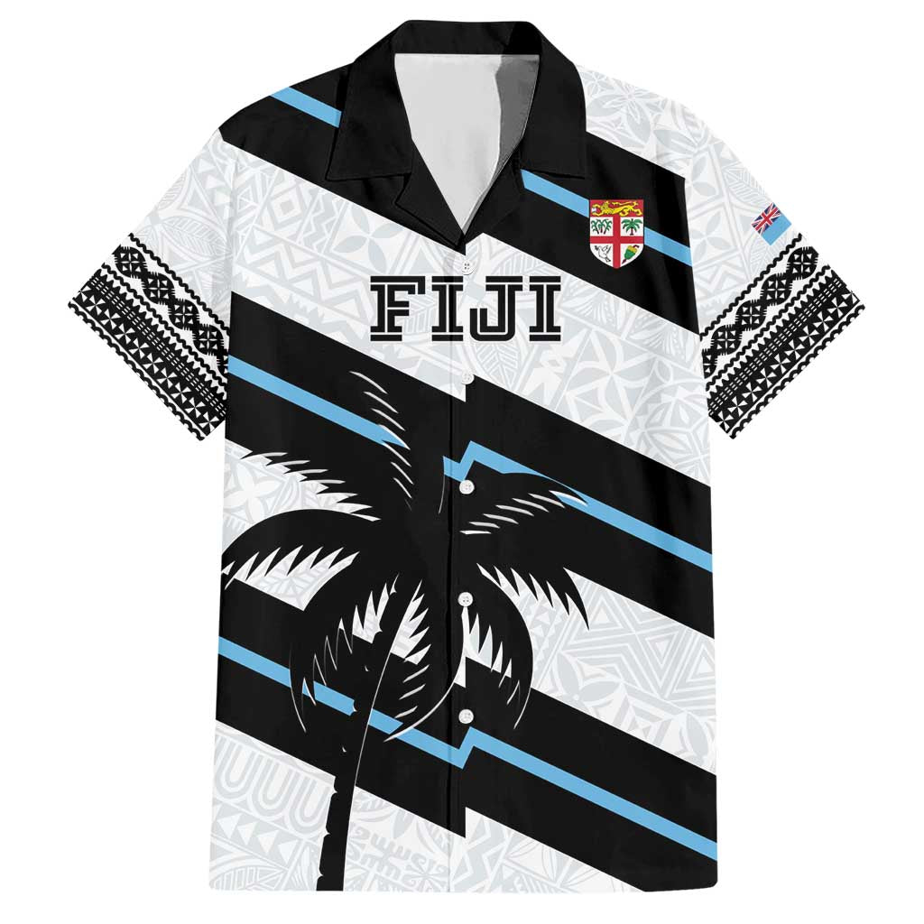 Custom Fiji 2024 Rugby Hawaiian Shirt Fijian Tapa Pattern - Wonder Print Shop