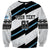 Custom Fiji 2024 Rugby Sweatshirt Fijian Tapa Pattern