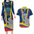 Ecuador Independence Day Couples Matching Long Sleeve Bodycon Dress and Hawaiian Shirt Monumento a la Independencia Quito 10th August - Wonder Print Shop