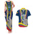 Ecuador Independence Day Couples Matching Tank Maxi Dress And Hawaiian Shirt Monumento a la Independencia Quito 10th August - Wonder Print Shop